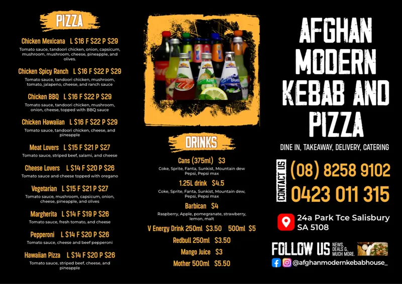 Afghan Modern Kebab & Pizza House