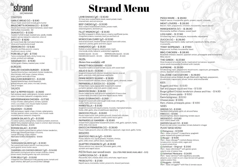 The Strand Cafe Restaurant