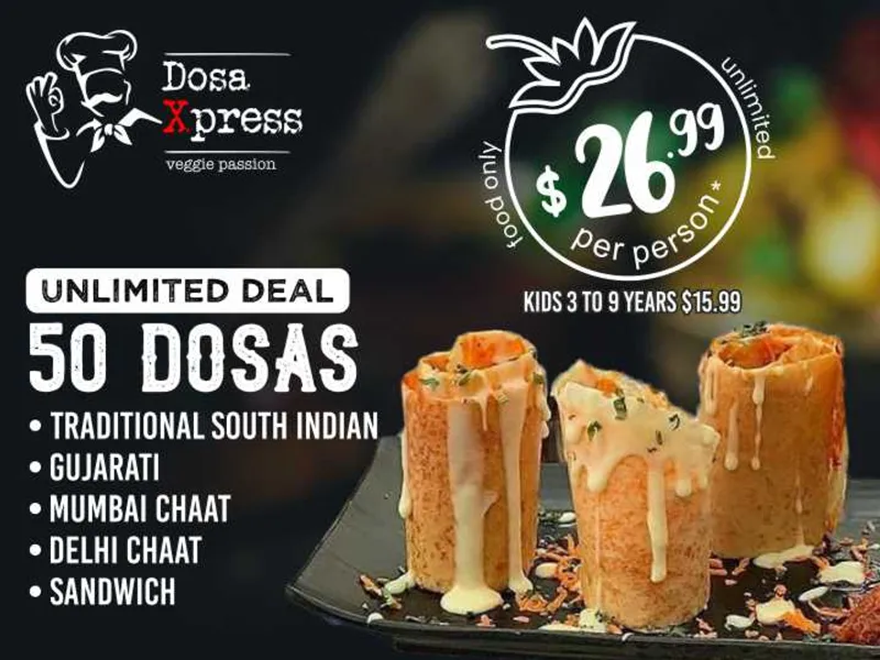 Dosa Xpress (Vegetarian/Vegan)