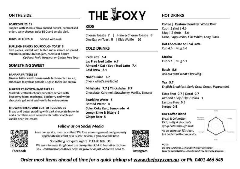 The Foxy Coffee