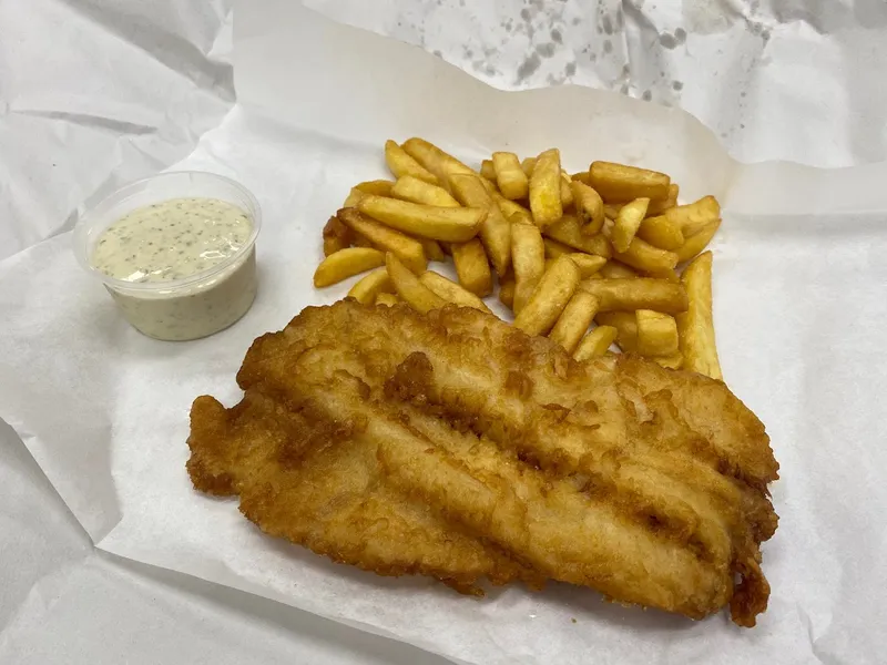 Sea bounty fish and chips