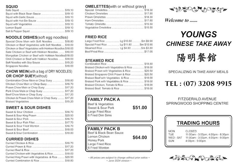 Young's Cafe Chinese Restaurant