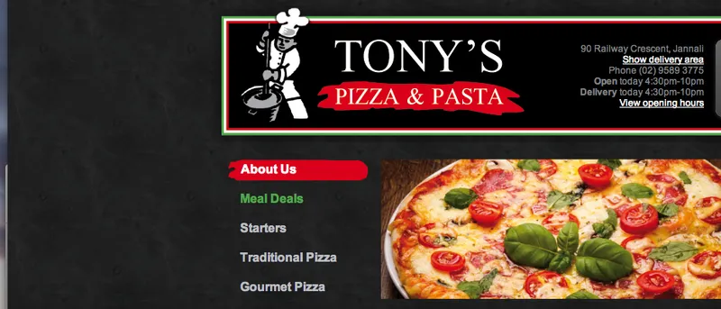 Tony's Pizza & Pasta