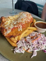 chicken parmigiana in Mosman Council Sydney