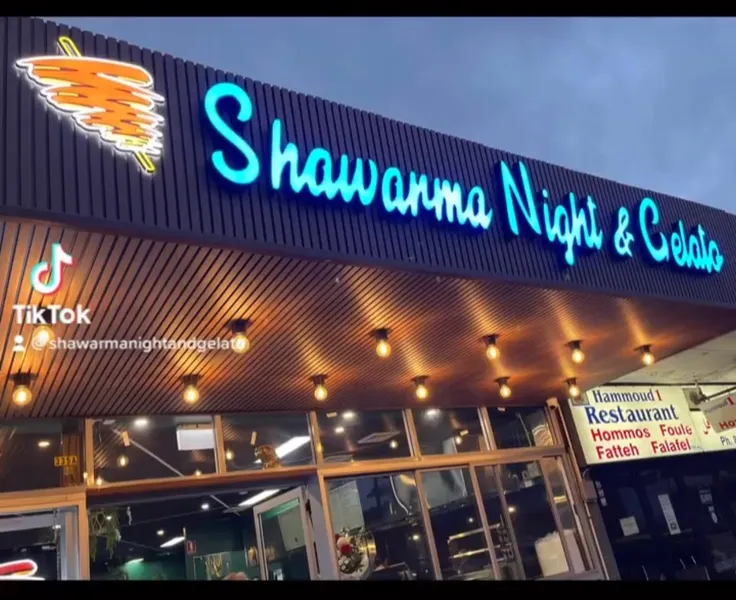 Shawarma Night & Gelato