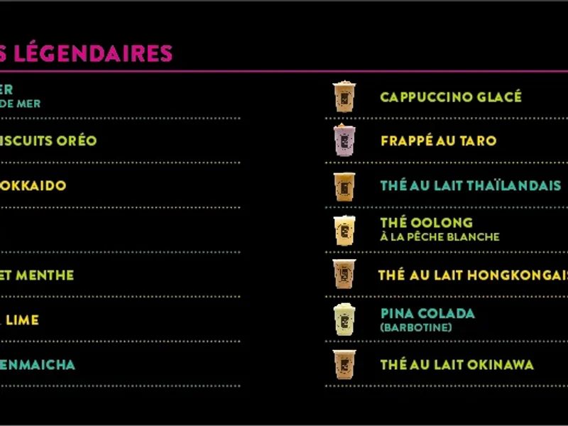 L2 Bubble Tea Galeries de la Capitale