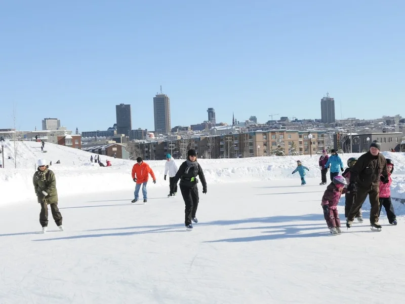 Site des sports d'hiver de la Pointe-aux-Lièvres