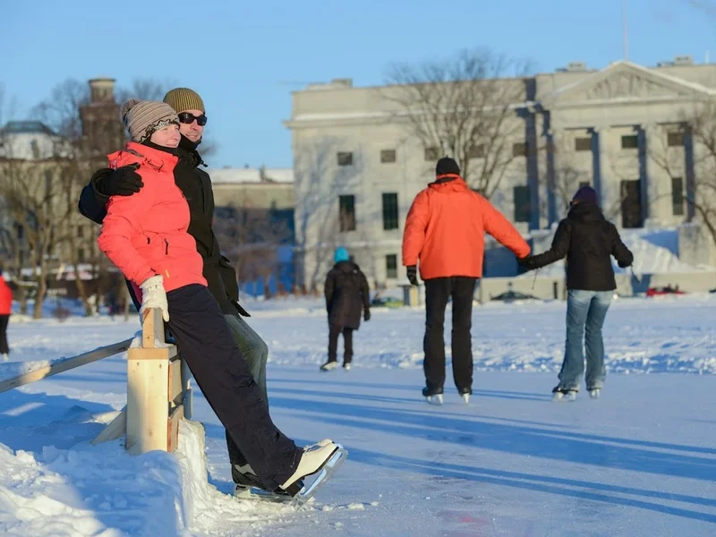 Ice Skating Ring of the Museum