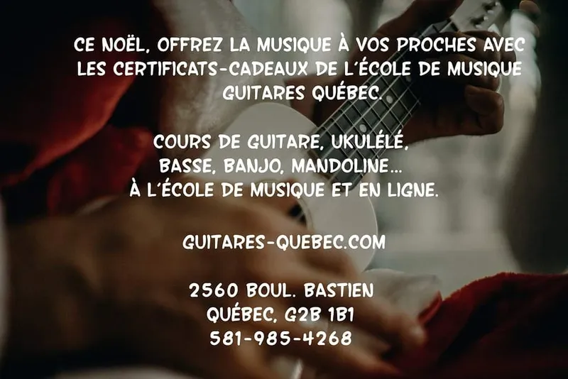School Of Music Guitares Québec