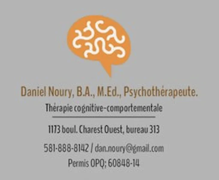Daniel Noury, Psychothérapeute
