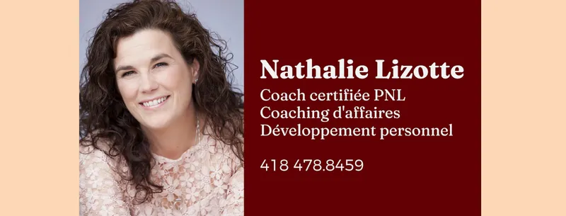 Nathalie Lizotte, Coach certifiée PNL