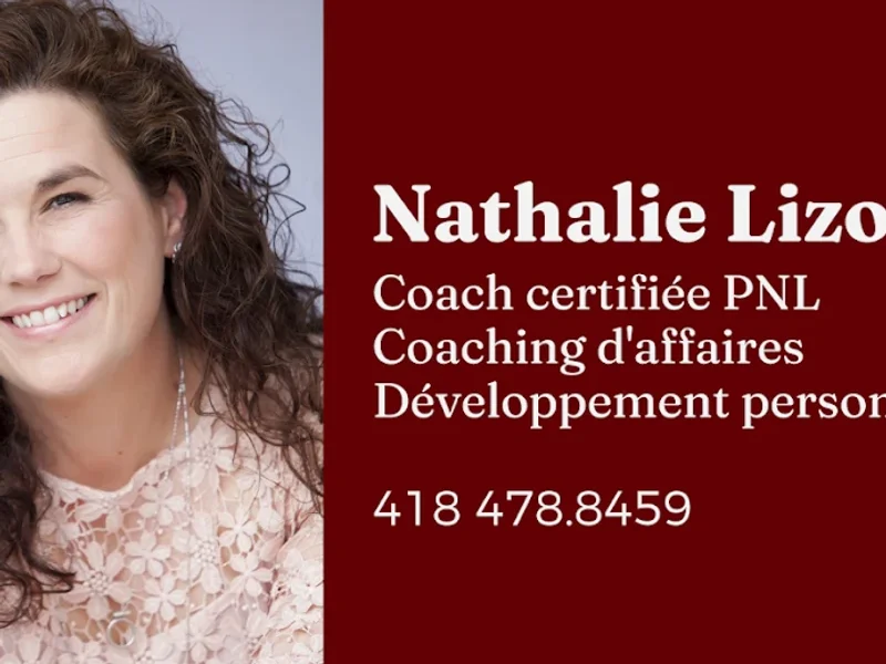 Nathalie Lizotte, Coach certifiée PNL