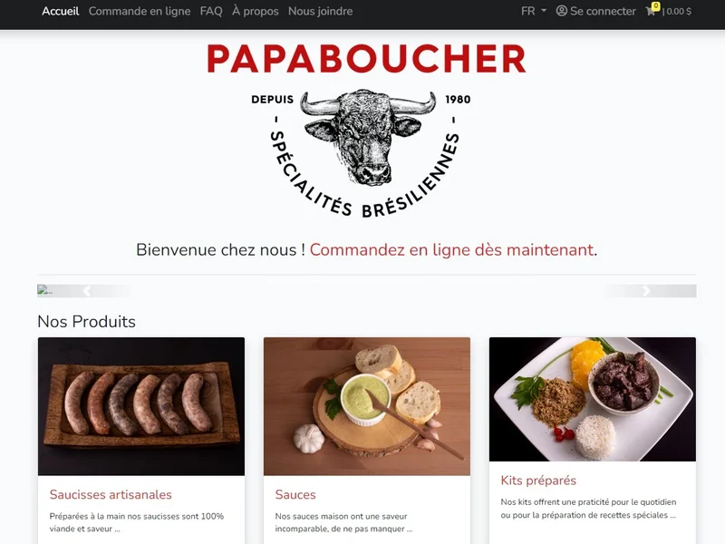PapaBoucher - Spécialités Brésiliennes