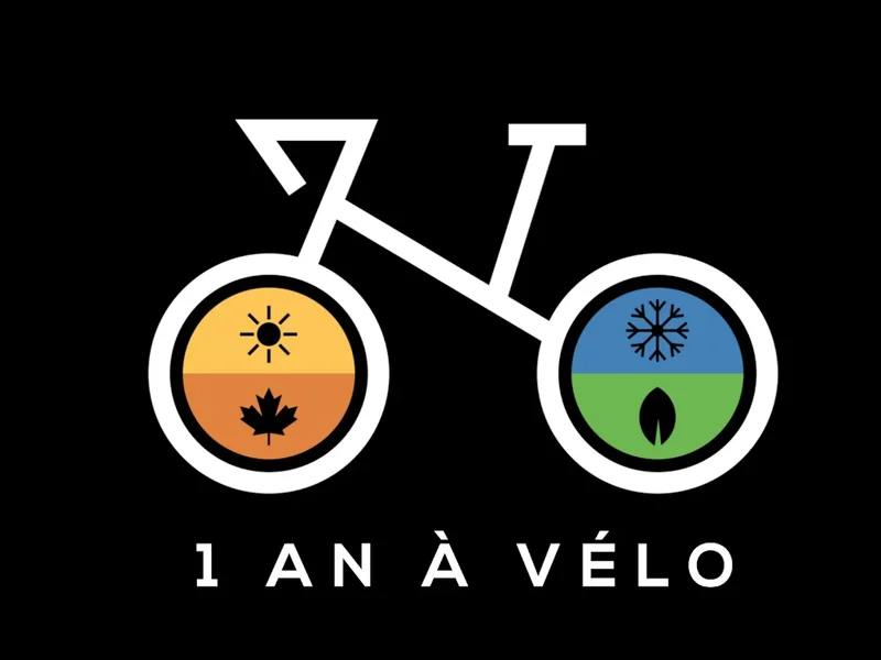 1 an à vélo