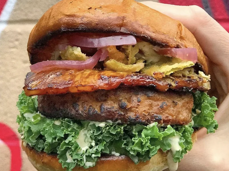 Guerrilla Burger (located inside Eva's Original)