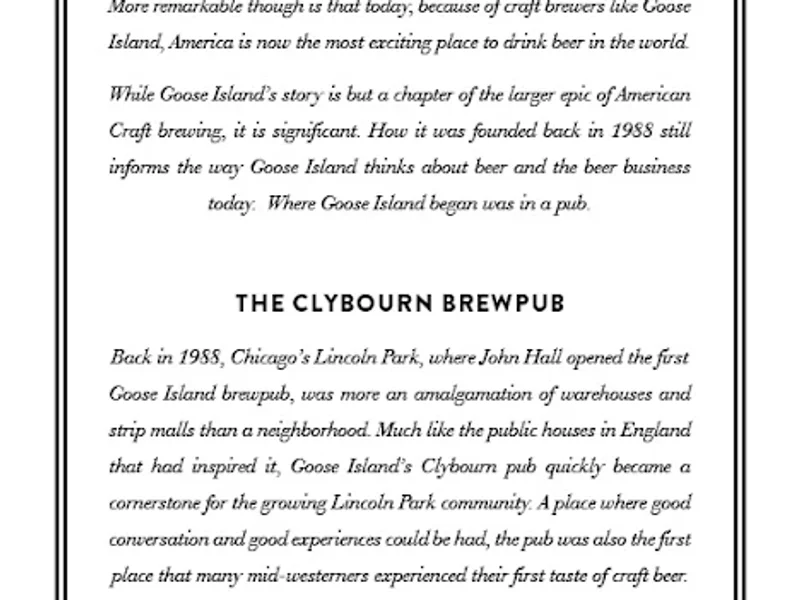 Goose Island Brewhouse Toronto