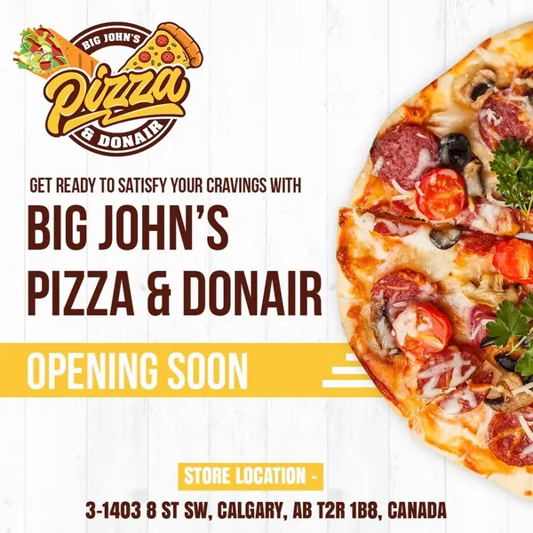 BIG John's Pizza and Donair