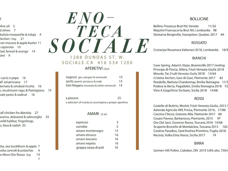 Enoteca Sociale