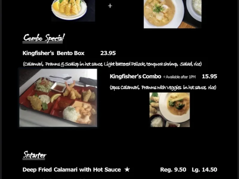 Kingfisher Seafood & Tonkatsu