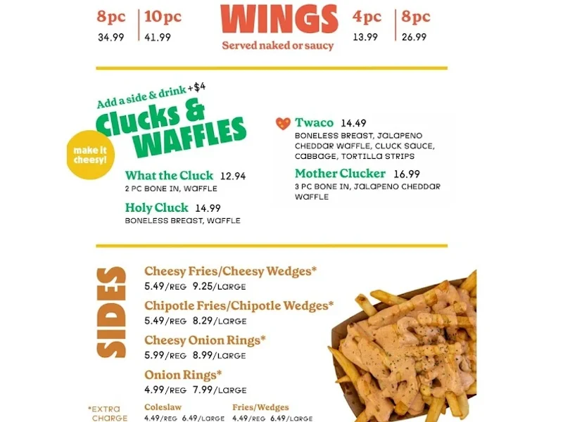 Cluck Clucks Chicken & Waffles