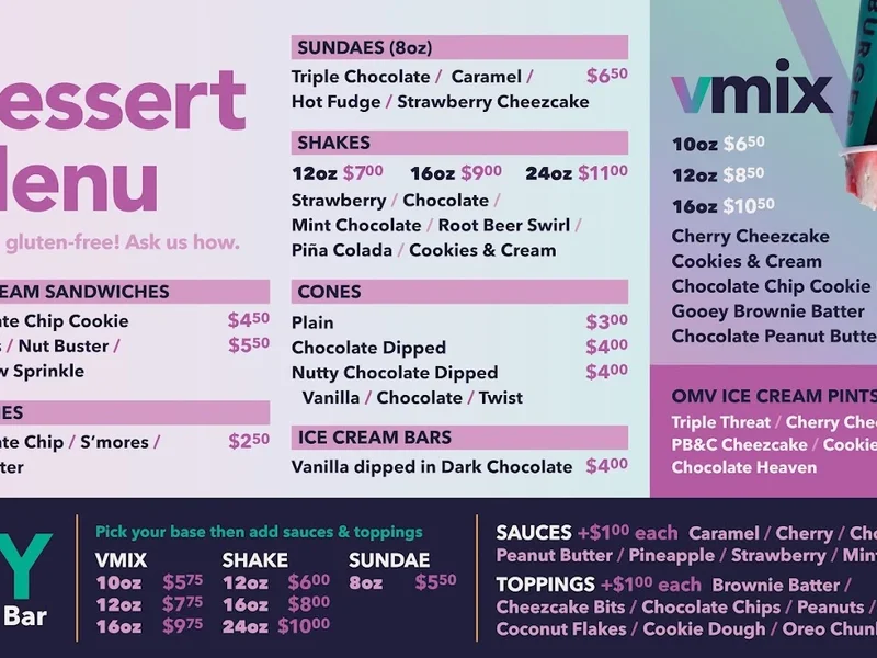 V Burger - 17 Ave - Ice Cream and Burger