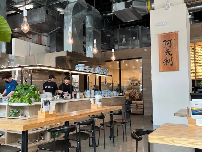 AFURI ramen + dumpling Toronto