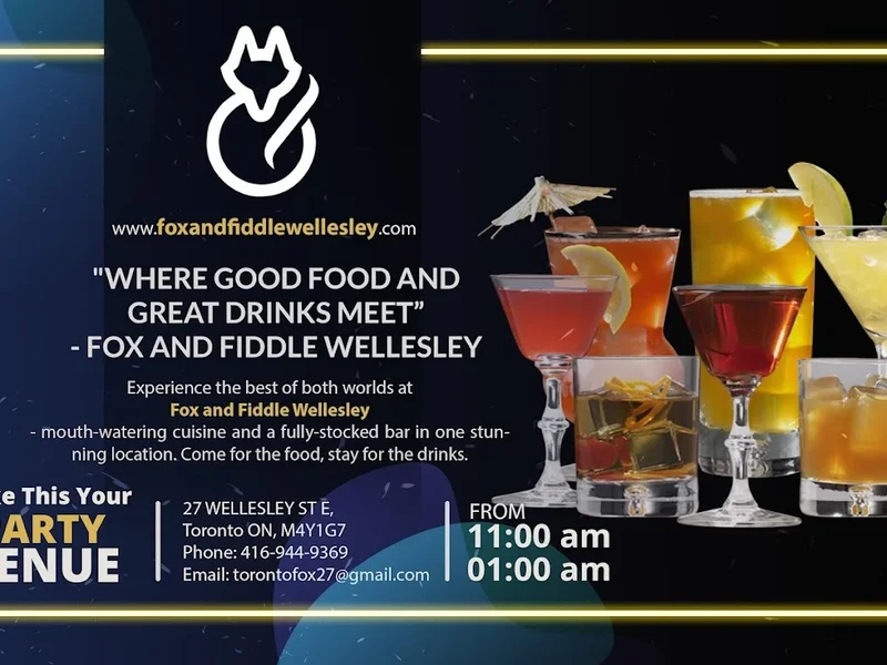 Fox and Fiddle Wellesley Toronto