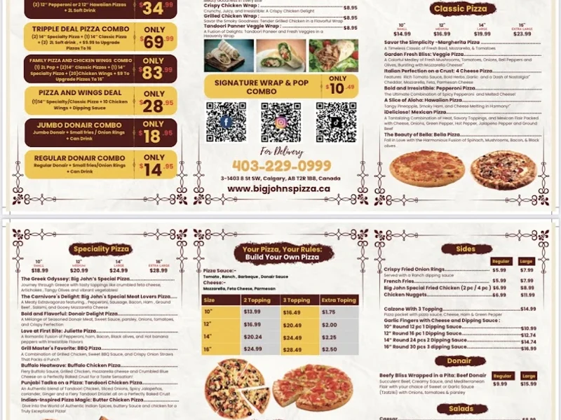 BIG John's Pizza and Donair