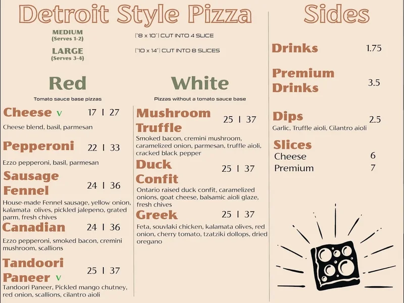 Renaissance Detroit Style Pizza