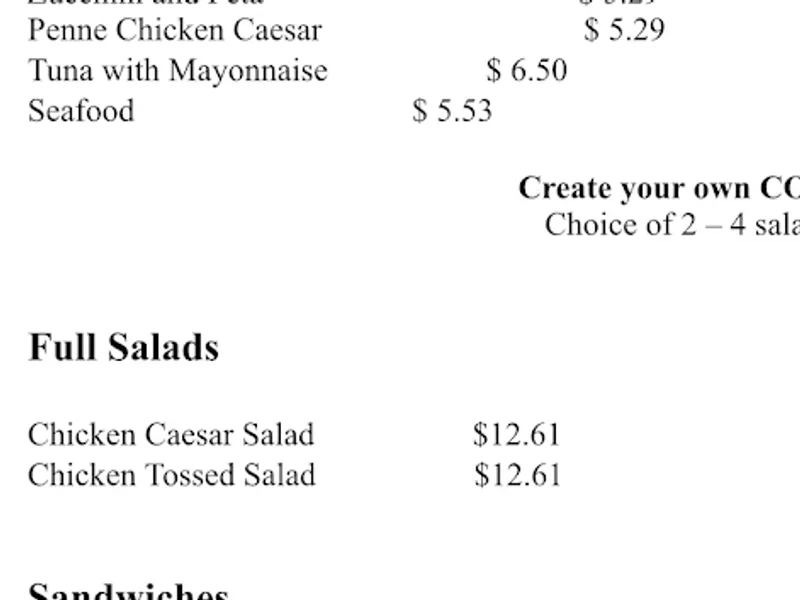 Boccone Deli & Pizza