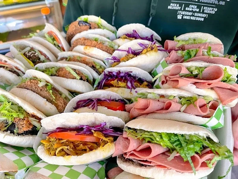 Fattoush Sandwich Club