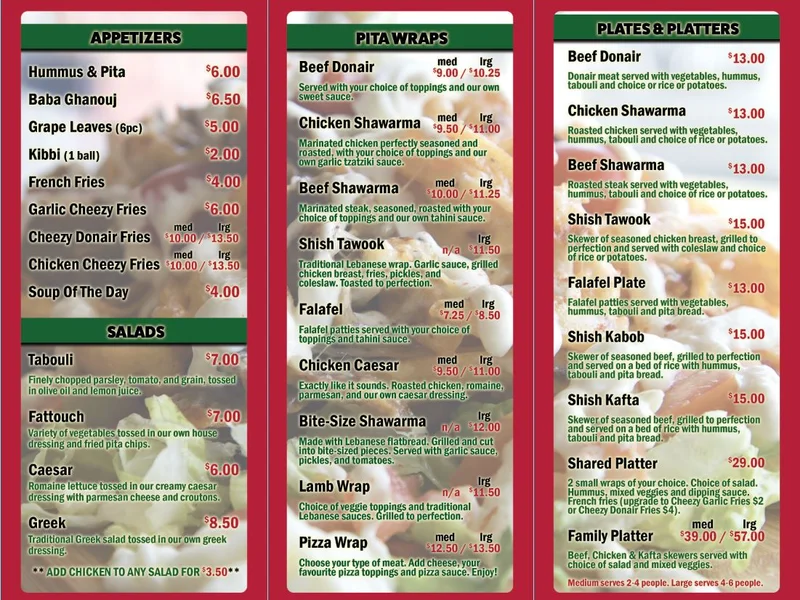 Mint Mediterranean Food - Shawarma & Donair