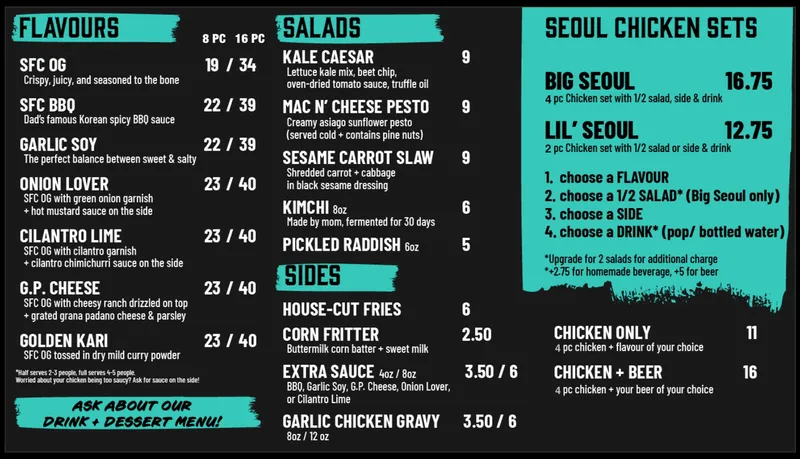 SFC Seoul Fried Chicken Downtown