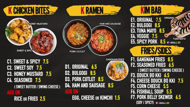 Gangnam Street Food - Kingsway Mall