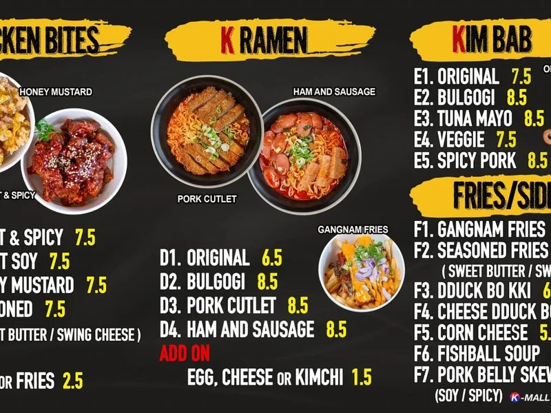 Gangnam Street Food - Kingsway Mall
