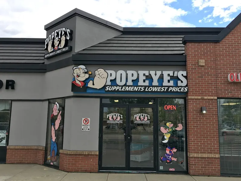 Popeye's Supplements Edmonton Central