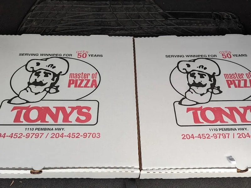 Tony's Master Of Pizza