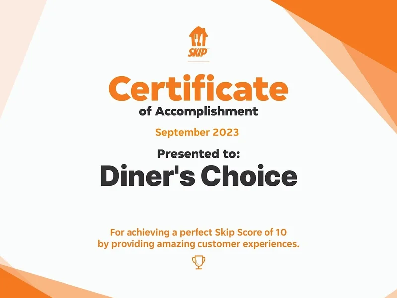 Diner's Choice