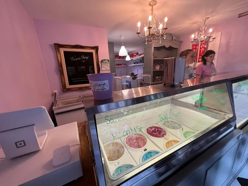 The Purple Pony Ice Cream Shop