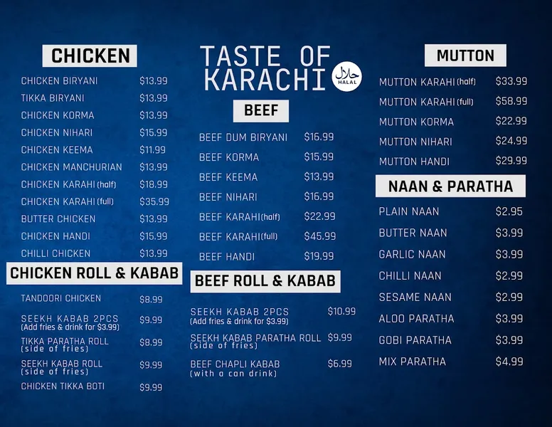 Taste of Karachi