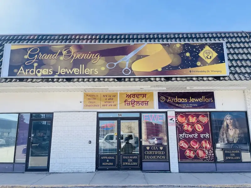 Ardaas Jewellers ( Most Trusted Gold & Diamond Jewelry Store in Winnipeg)