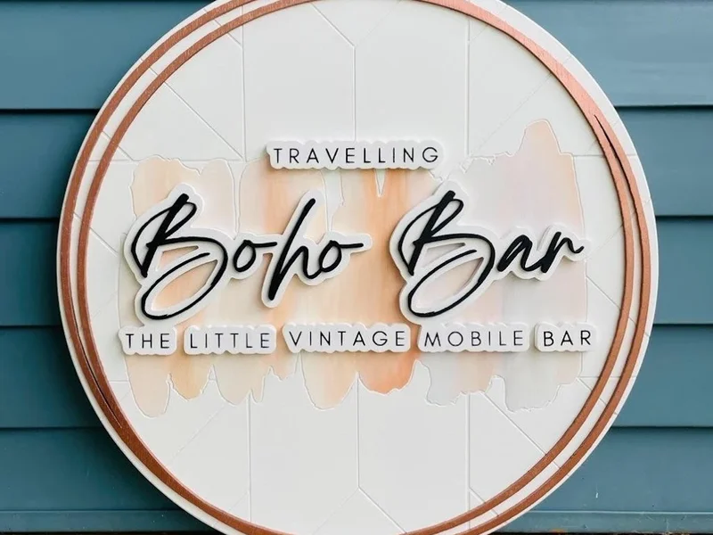 Boho Bar, 'little vintage mobile bar'