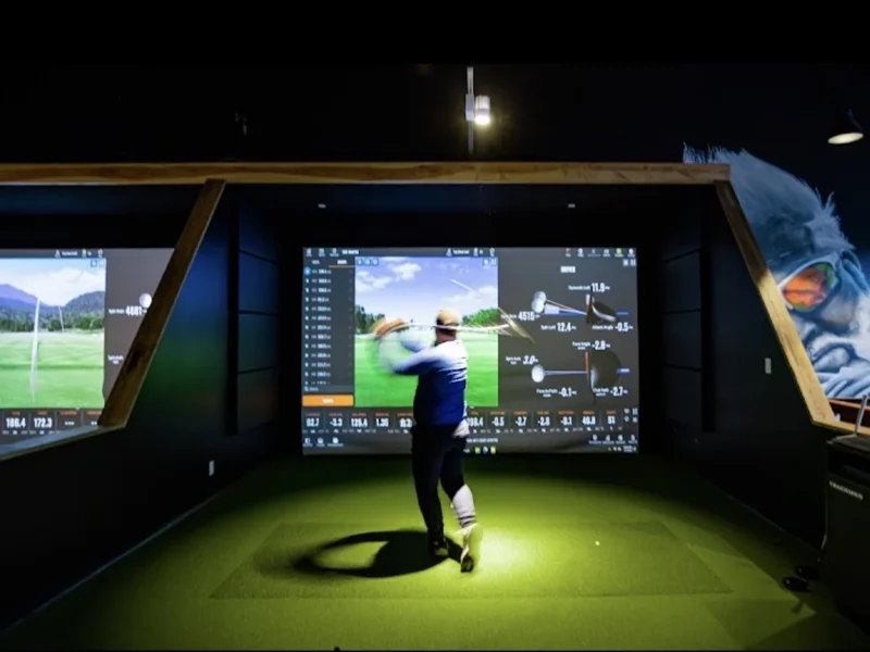 Top Shot Golf - Trackman Simulator Bar