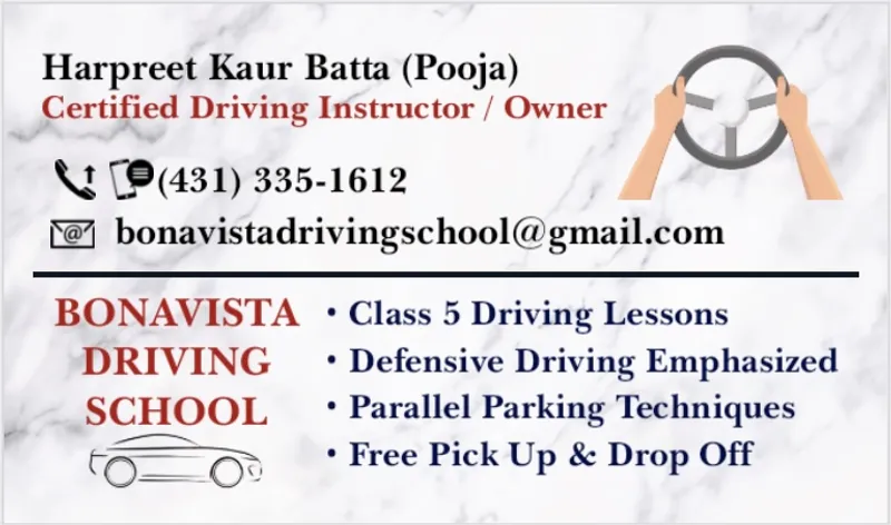 Bonavista Driving School