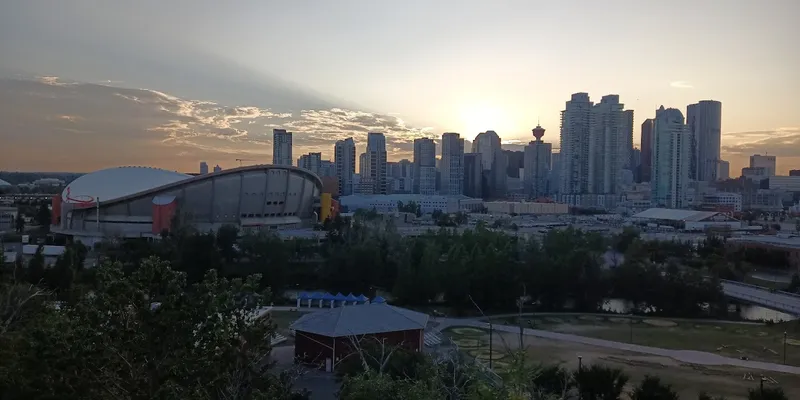 Calgary Night Viewpoint