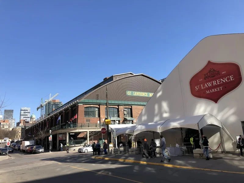 St. Lawrence Market - Temporary Market Building - Saturday Farmers Market