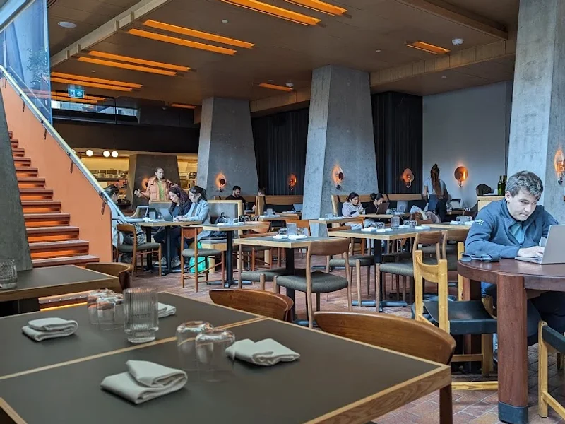 The lobby bar at Ace Hotel Toronto