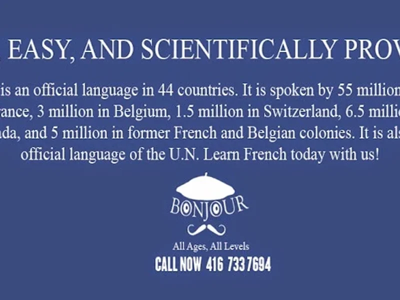 Bonjour Learn French Toronto
