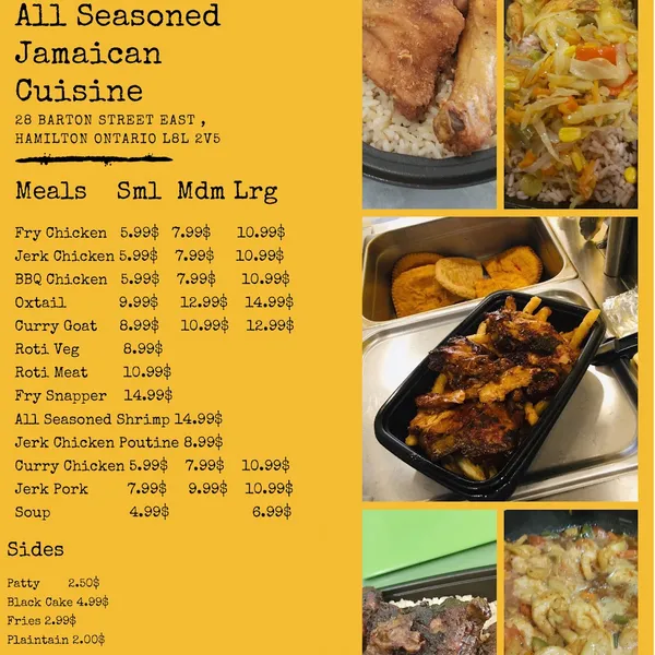 All Seasoned Jamaican Cuisine