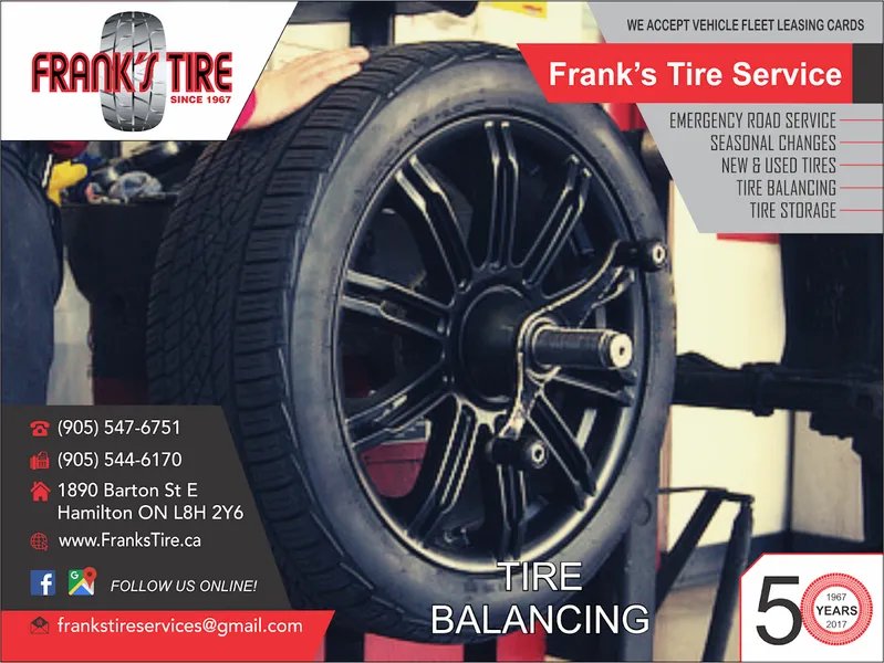 Frank's Tire Service Of Hamilton Limited